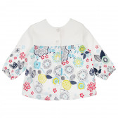 Bluză cu mânecă lungă pentru fetițe cu imprimeu de flori Chicco 235022 4