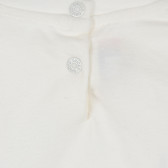 Bluză din bumbac cu mâneci lungi și imprimeu grafic pentru fete Chicco 235032 3