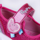 Sandale cu brocart Peppa Pig, roz Peppa pig 235154 5