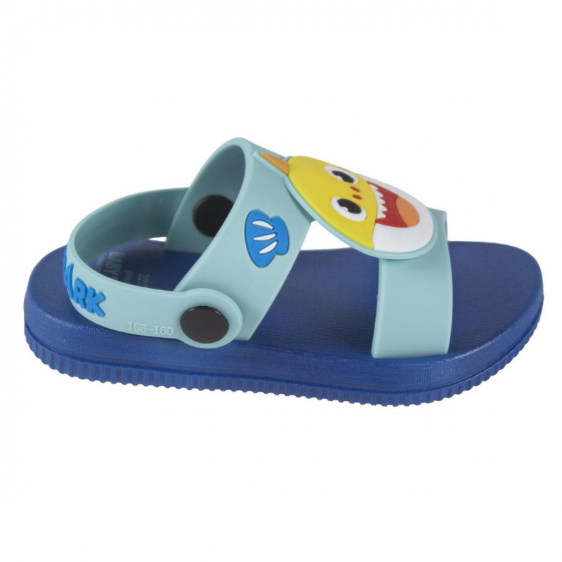 Sandale cu aplicație Baby Shark, albastre  235201