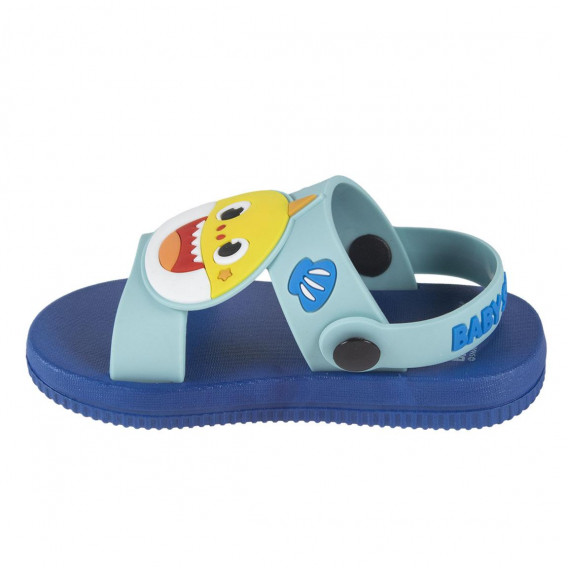 Sandale cu aplicație Baby Shark, albastre BABY SHARK 235202 2