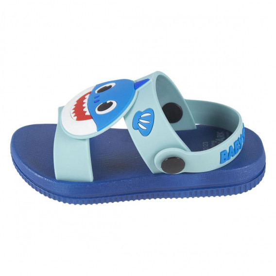 Sandale cu aplicație Baby Shark, albastre BABY SHARK 235203 3