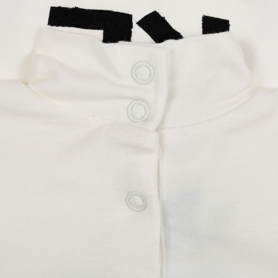 Bluză din bumbac cu mânecă lungă, pentru fete, cu imprimeu  "Brooklyn" Chicco 235391 4