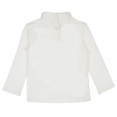 Tricou polo din bumbac cu mâneci lungi și cu imprimeu de forme pentru copii Chicco 235395 4
