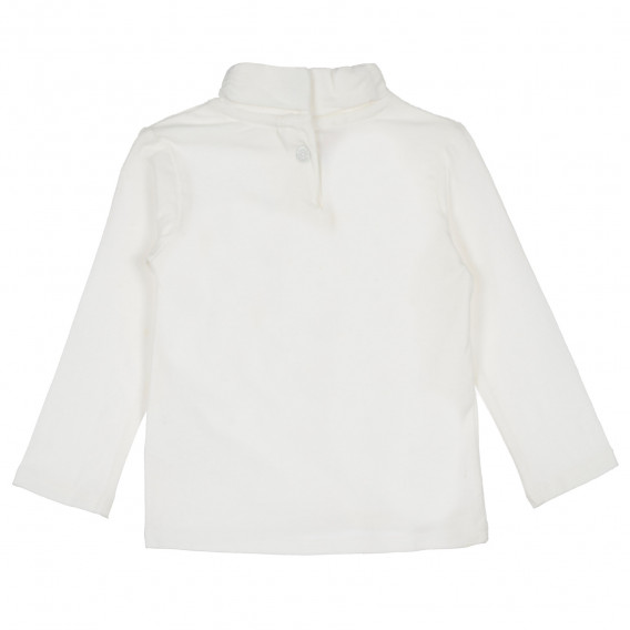 Tricou polo din bumbac cu mâneci lungi și cu imprimeu de forme pentru copii Chicco 235395 4