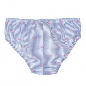 Bluză și pantaloni cu dungi și puncte roz pentru fete Boboli 235471 7