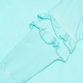 Bluză de bumbac cu mâneci lungi pentru fete, decorată cu volane Boboli 235511 4