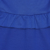 Rochie cu mâneci lungi, cu broderii mici, albastru MC United 235543 3