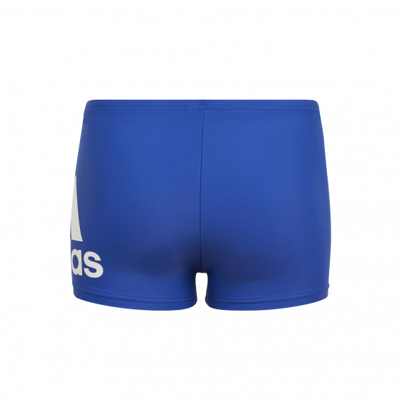Boxeri tip costum de baie BADGE OF SPORT BRIEF, albaștri Adidas 235676 2
