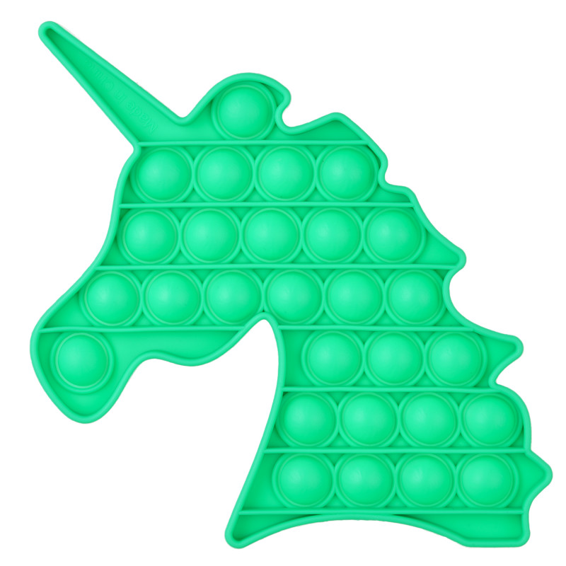 Jucărie anti-stres Pop It unicorn, verde  235755