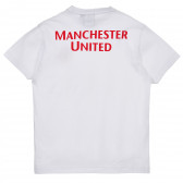 Tricou din bumbac pentru băieți cu imprimeu Manchester United Manchester United 235799 4