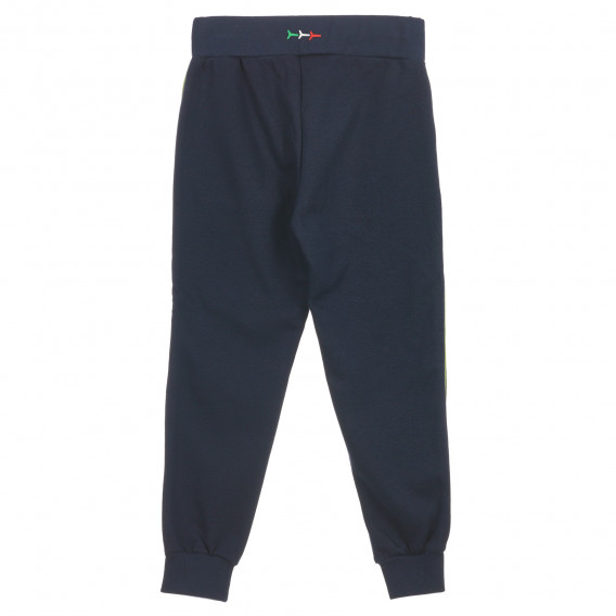 Pantaloni cu logo și șnur verde pentru băieți Lamborghini 235955 4