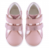 Pantofi sport cu detalii din brocart, roz Колев и Колев 236033 5