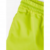 Pantaloni scurți tip costum de baie cu imprimeu și inscripție, verde Name it 236187 3