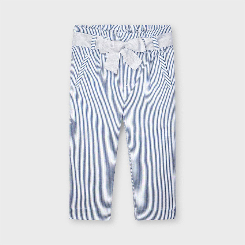 Pantaloni în dungi albe și albastre, marca Mayoral  236225