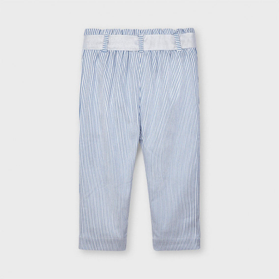 Pantaloni în dungi albe și albastre, marca Mayoral Mayoral 236226 2