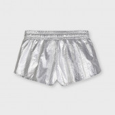 Pantaloni scurți, de culoare argintie Mayoral 236229 2