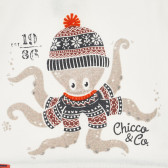 Bluză din bumbac cu imprimeu de caracatiță pentru băieți Chicco 236275 2