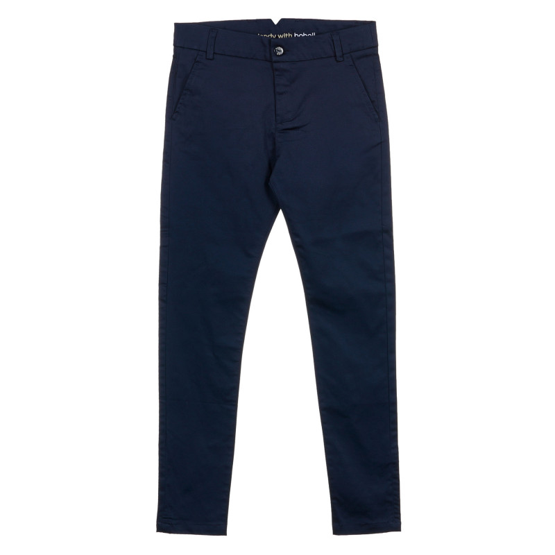 Pantaloni bleumarin din bumbac pentru băieți  236290