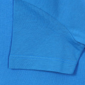 Tricou din bumbac cu sigla mărcii pentru bebeluși, albastru Benetton 236537 4