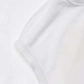 Tricou cu imprimeu Elsa, alb Benetton 236557 3