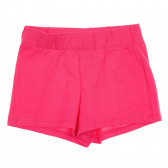 Set de pantaloni scurți și bluză din bumbac, roz Benetton 237077 5