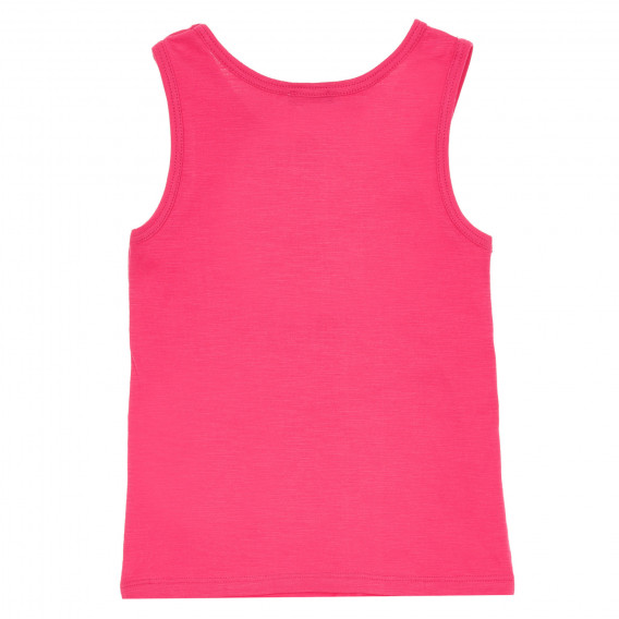 Set de pantaloni scurți și bluză din bumbac, roz Benetton 237080 4