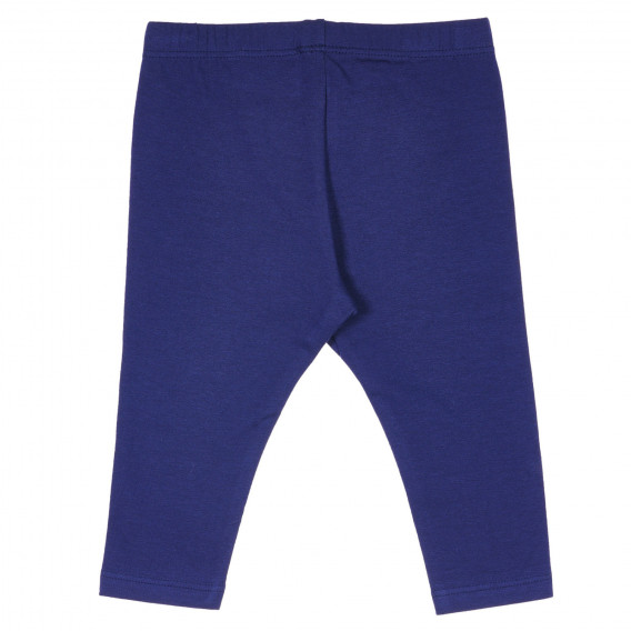 Pijamale din bumbac din două piese pentru bebeluși, în alb și albastru Benetton 237159 7