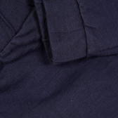 Set de tricou și pantaloni scurți din bumbac, albastru închis Benetton 237258 4
