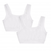 Set de două bustiere din bumbac Benetton 237537 