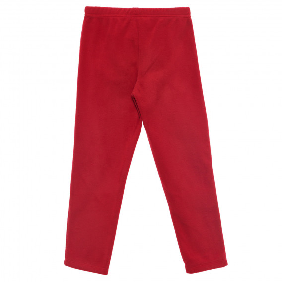 Pijamale polare cu imprimeu în alb și roșu Benetton 237763 6