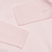 Bluză din bumbac cu numele de marcă pentru bebeluși, roz Benetton 238122 3