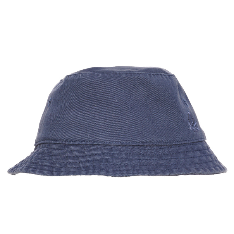 Pălărie din denim cu sigla mărcii, albastru închis  238419