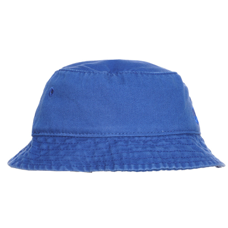 Pălărie din denim cu sigla mărcii, albastru deschis  238421