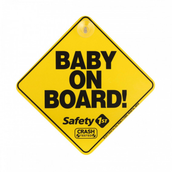Semn „BABY ON BOARD!” Safеty 1-st 238669 