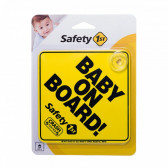 Semn „BABY ON BOARD!” Safеty 1-st 238670 2