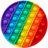 Jucărie anti-stres Pop It rotundă, multicoloră Dino Toys 238784 