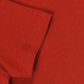 Tricou din bumbac organic cu imprimeu grafic pentru bebeluși, roșu Name it 238901 3