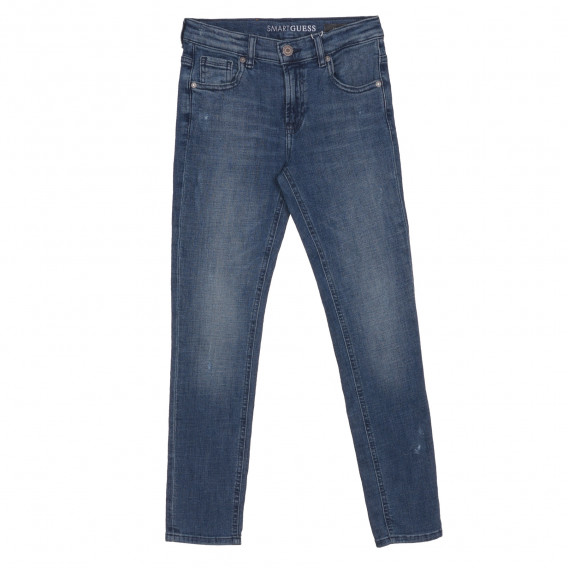 Jeans cu aspect uzat, albastru Guess 239094 