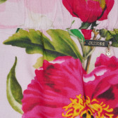 Pantaloni scurți cu volanase și imprimeu floral, roz Guess 239114 3
