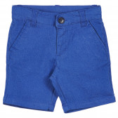 Pantaloni scurți din denim, de culoare albastră Idexe 239290 