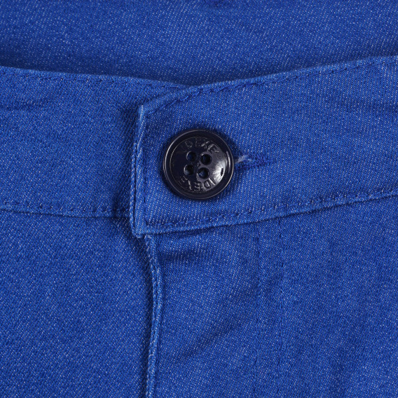 Pantaloni scurți din denim, de culoare albastră Idexe 239291 2