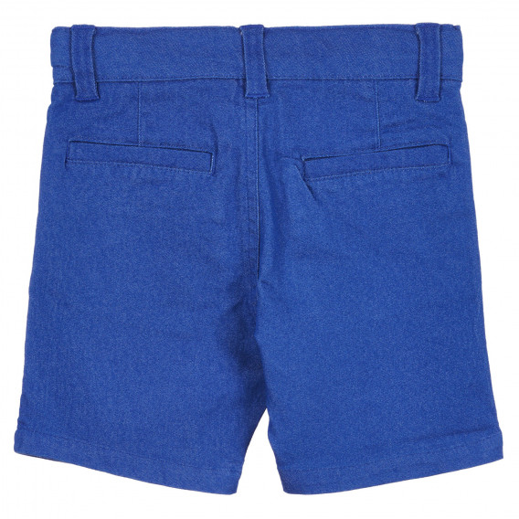 Pantaloni scurți din denim, de culoare albastră Idexe 239293 4
