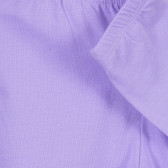 Colanți din bumbac pentru bebeluși, violet Idexe 239346 2