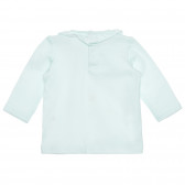 Bluză din bumbac cu bucle pentru bebeluși, verde Idexe 239407 3