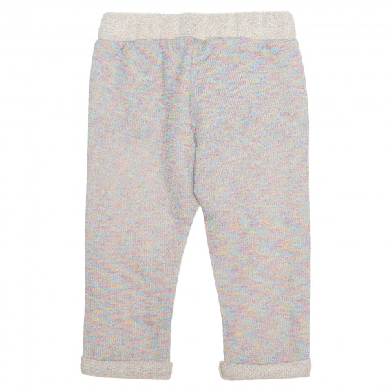 Pantaloni cu șnur roz pentru bebeluș, multicolor Idexe 239519 4