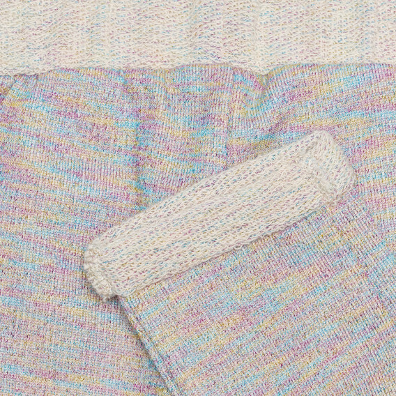 Pantaloni cu șnur roz pentru bebeluș, multicolor Idexe 239520 3