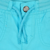 Pantaloni scurți din bumbac pentru bebeluș, albastru deschis Idexe 239647 2