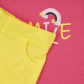 Set de bumbac Smile pentru bebeluș, roz și galben Idexe 239736 3