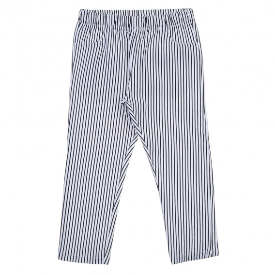 Pantaloni în dungi albe și negre Idexe 239768 